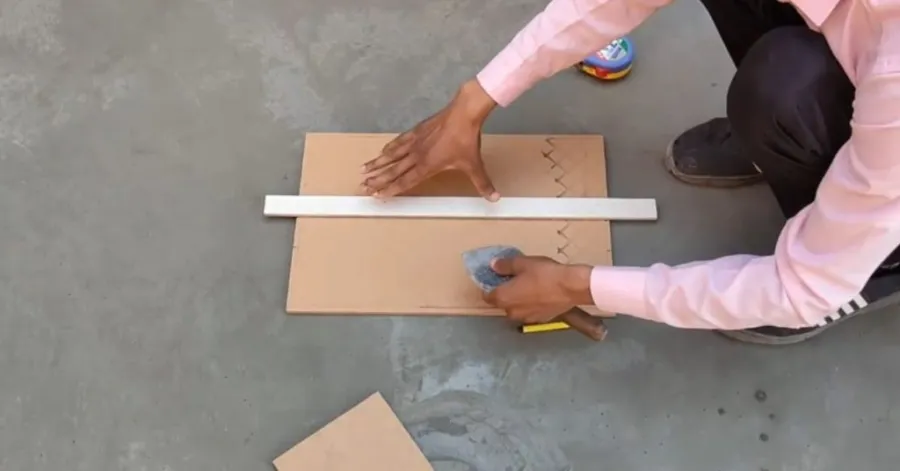 how to cut tiles without tools