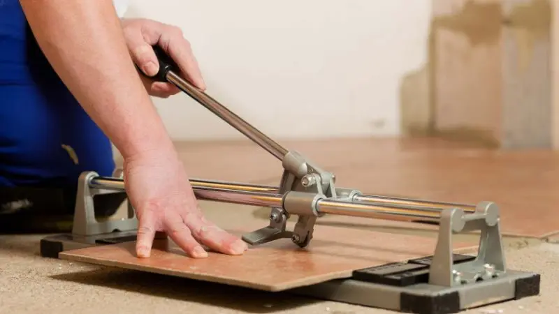 how to cut different types of tiles without tools