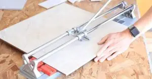 how to cut tiles with a tile cutter