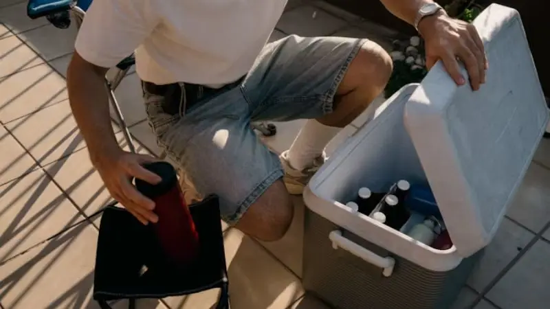 learn how to power a portable camping refrigerator