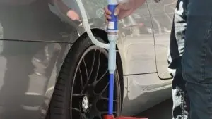 fuel transfer tank with pump