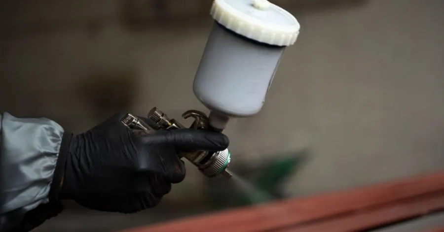 Você pode usar tinta em um pulverizador de tinta?
