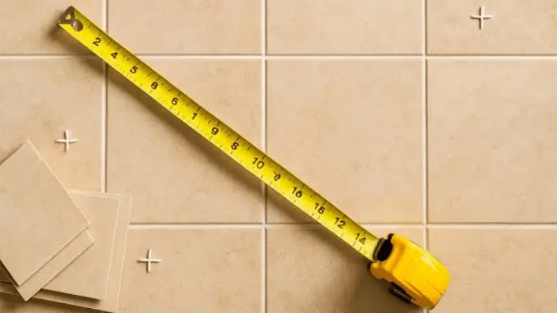 Tape Measure for Tile Cutting