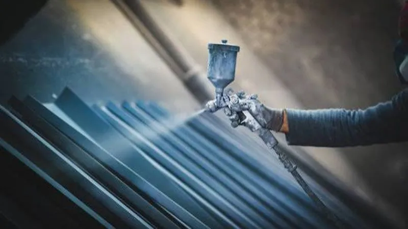 how to spray paint metal