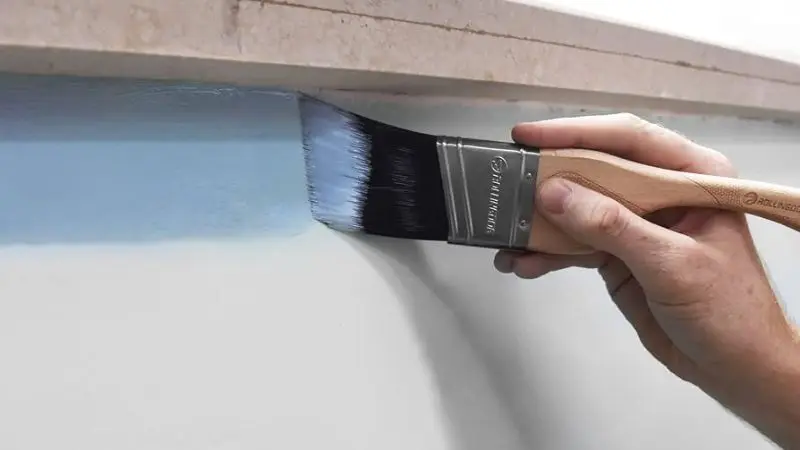 Angled Brush for Paint 