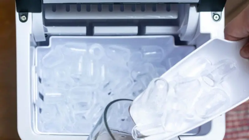 how do ice machine parts work together