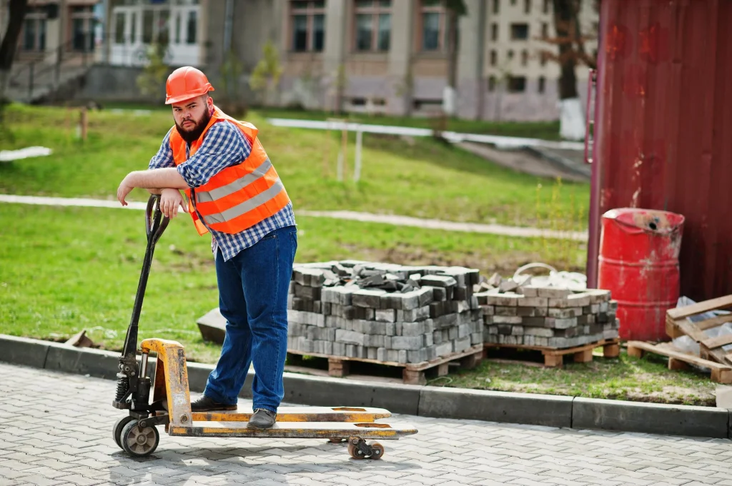 compacting pavers with a compactor