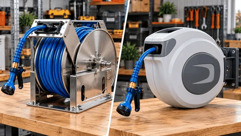 Rust Sea Wall Build Metal Water Hose Reel Guide: 5 Durable Rust-Resistant Picks