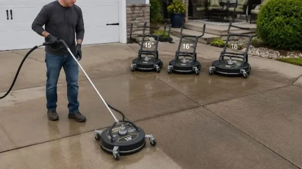 Types of Pressure Washer Surface Cleaners