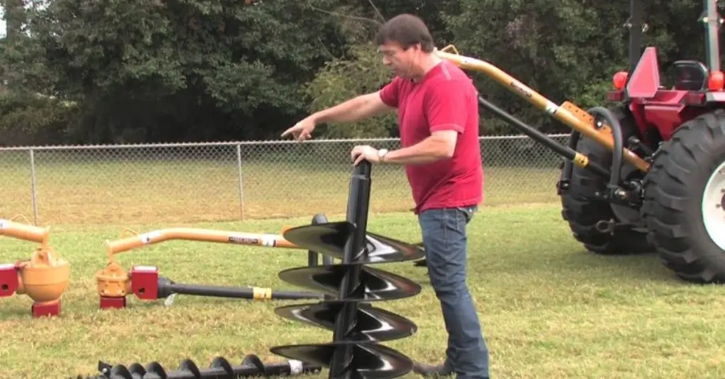 auger post hole drill​