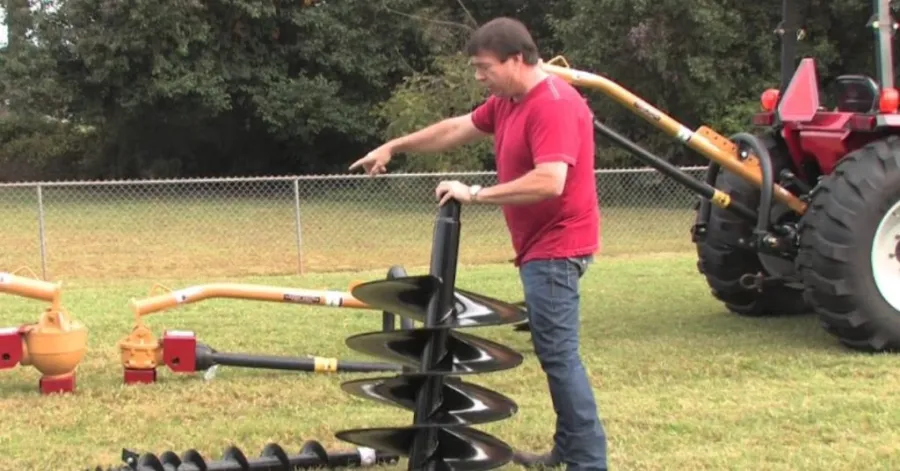 auger post hole drill​