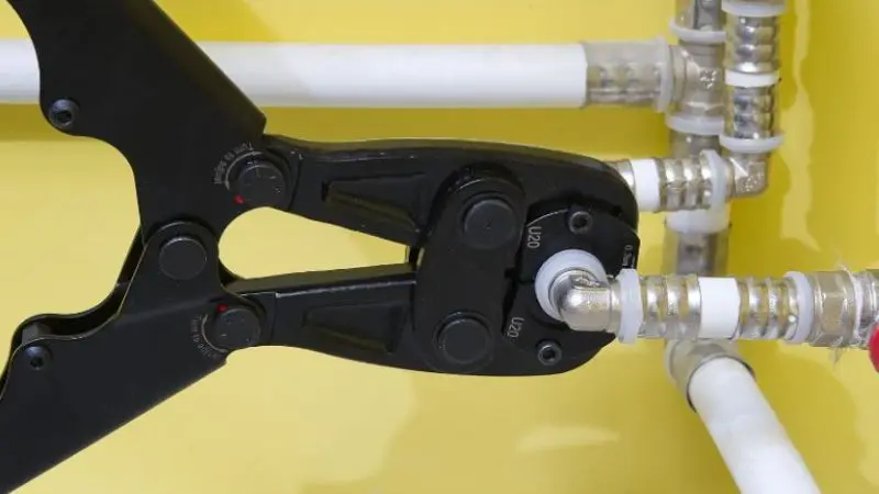 how to operate a refrigeration press tool