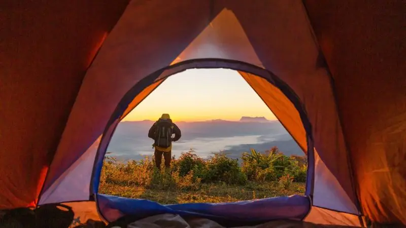 how to set up yurt for camping