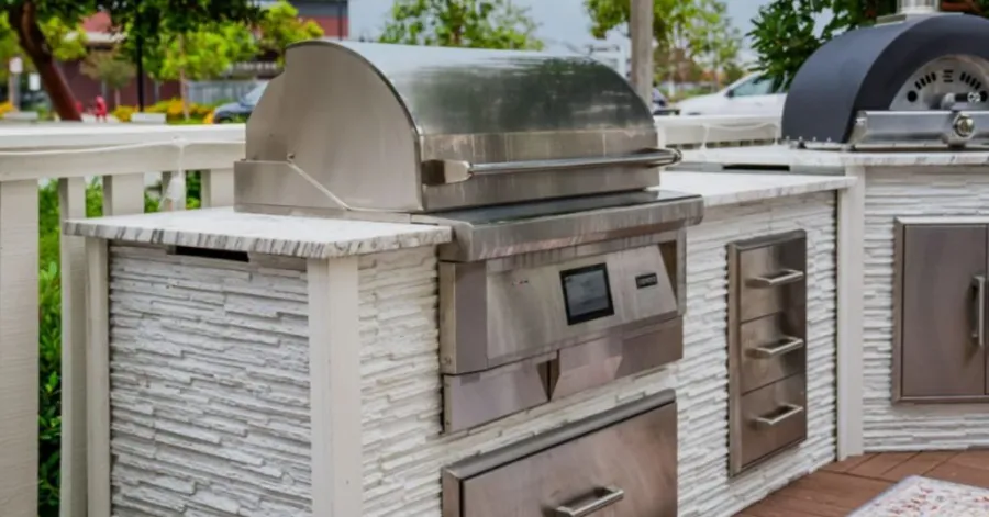 Outdoor-Grillstationssets