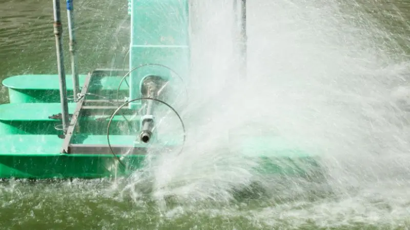 how to maintain a large pond aerator 
