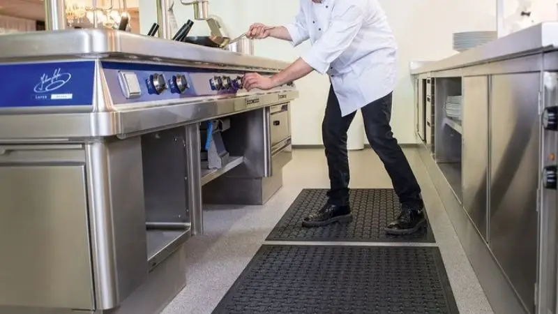 How to Clean Commercial Kitchen Mats Step by Step
