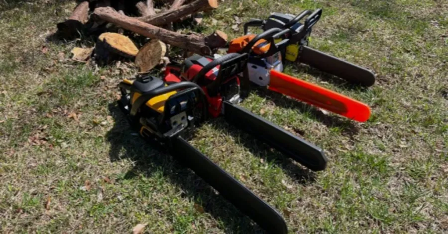 heavy-duty gas chainsaw