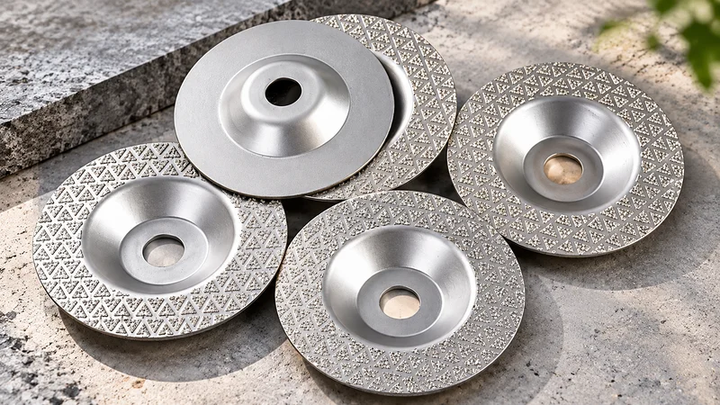 Diamond grinding disc for concrete floor preparation
