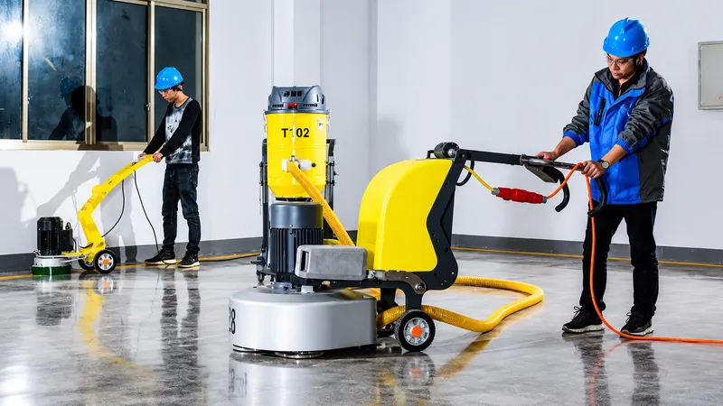 Betonschleifer für Epoxidböden